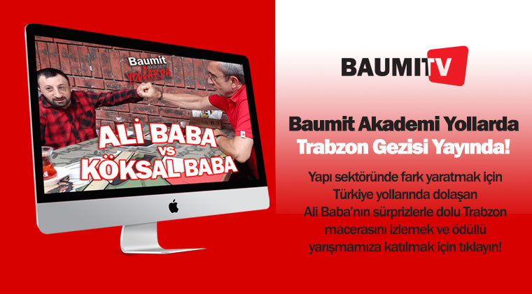 Baumit Akademi Yollarda Trabzon Videosu Yayında